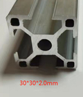 Verstärkung Quadrat-Aluminiumprofils 30mmx30mm mit Alumite-Behandlung