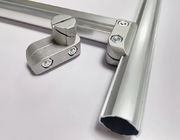 Silbriger Aluminium-Rohrverbinder zur Unterstützung des festen ADC12 flexiblen Ellbogengelenks