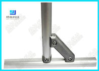 Seiten-Aluminiumschläuche des Doppelt-45° verbindet AL -4 Diagonalstrebe-Rohrverbinder-langlebiges Gut