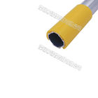 P-2000-C Aluminiumlegierungs-Rohr-Glas-Einbauschlitz-Scheiben-Acrylbrett PVC im Gelb