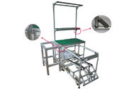 Dauerhafter Aluminiumrahmen-Rohr-Werktisch-einfacher Zerlegungs-Rohr-Gestell-Werktisch